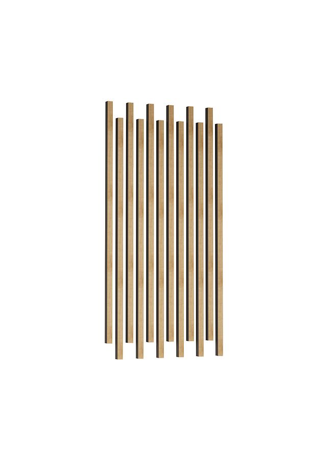Kendinden Yapışkanlı 120cm 12 Adet Ahşap Çıta Savana Meşe CL1-SM - 2