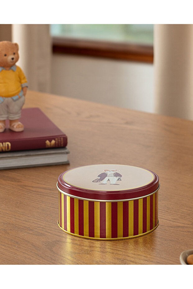 Louise Round Metal Box Small