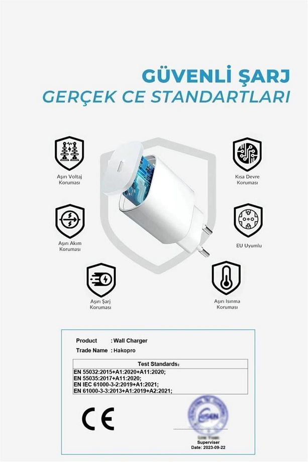 20w Iphone Hızlı Şarj Adaptörü 8 X Xs Xr 11 12 13 14 7 Pro Max Mini Plus Uyumlu Type-c - 5
