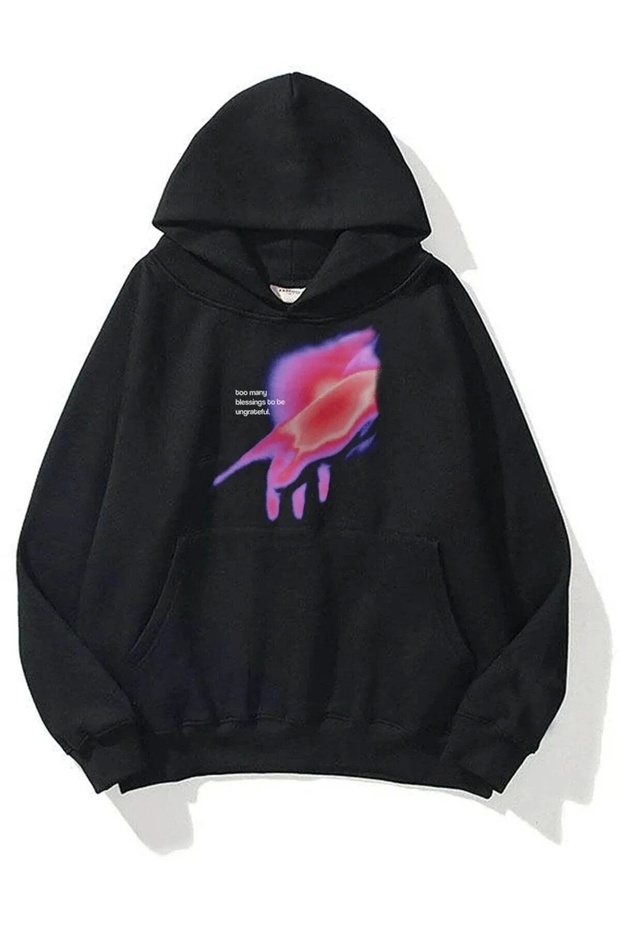 Unisex Ungrated Hooded Sweatshirt
