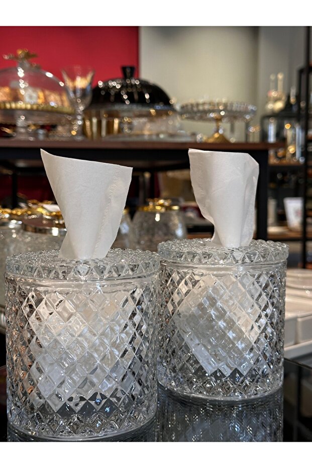 P&ORA KRİSTAL CAM PEÇETELİK 2 Lİ - 4