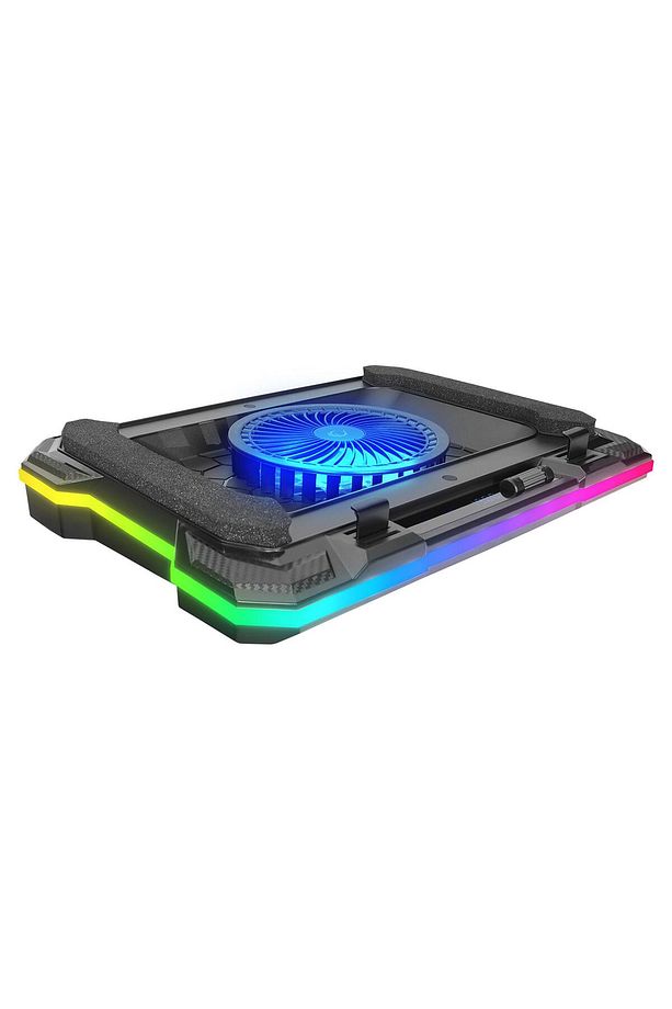Cyclone S49 RGB Fanlı 14"-19'' LED Ekranlı Notebook Soğutucu - 2