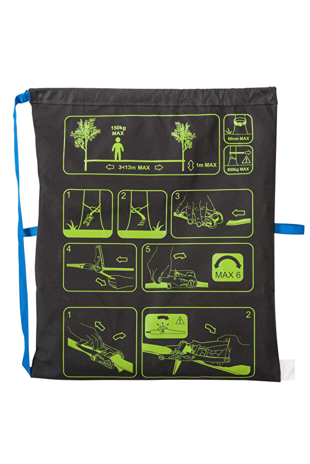 Simond Slackline - 15 Metre - Yeşil - 5