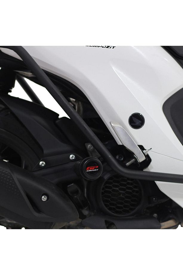 Gp Kompozit Honda Dio 2021-2024 Uyumlu Egzoz Koruma Takozu Siyah - 4