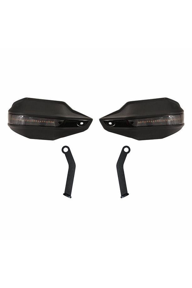 Gp Kompozit Bajaj Pulsar Ns 200 2014-2024 Uyumlu Led Sinyalli Elcik Koruma Siyah - 1