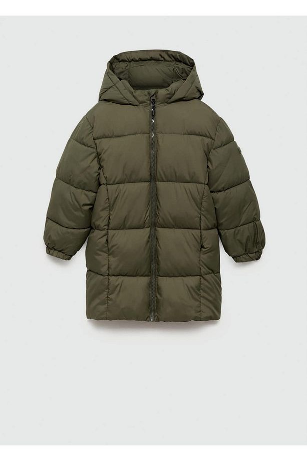 Kapitone uzun anorak - 1