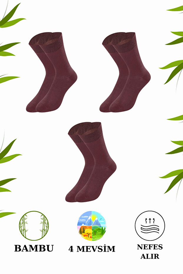 Premium Bamboo Seamless 4 Season Socks 3 Pairs