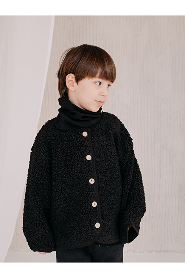 Teddy Kids Jacket - Black - 3