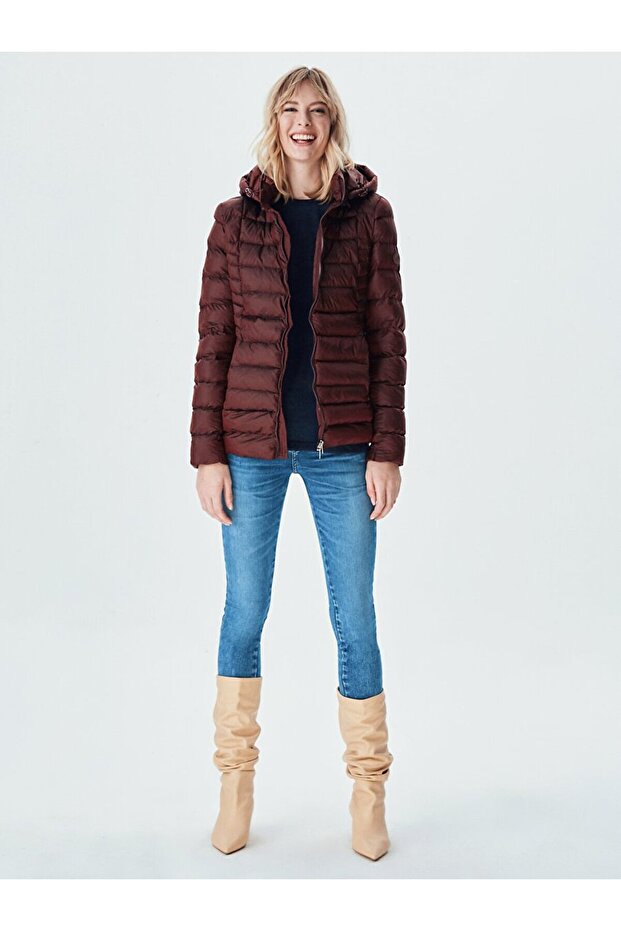 Şişme Kırmızı Mont - 2