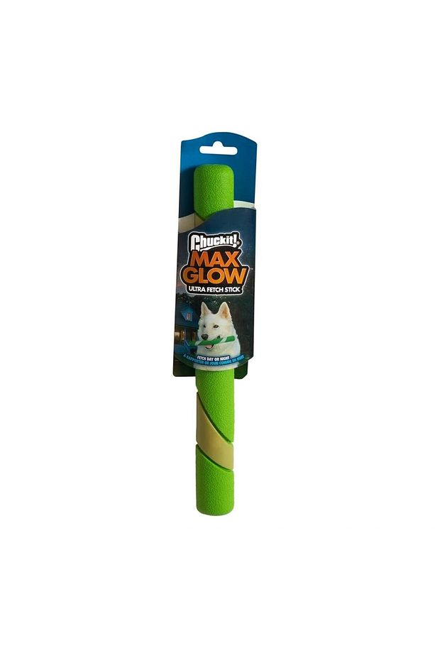 ! Max Glow Ultra Fetch Stick Gece Parlayan Köpek Oyuncağı - 1