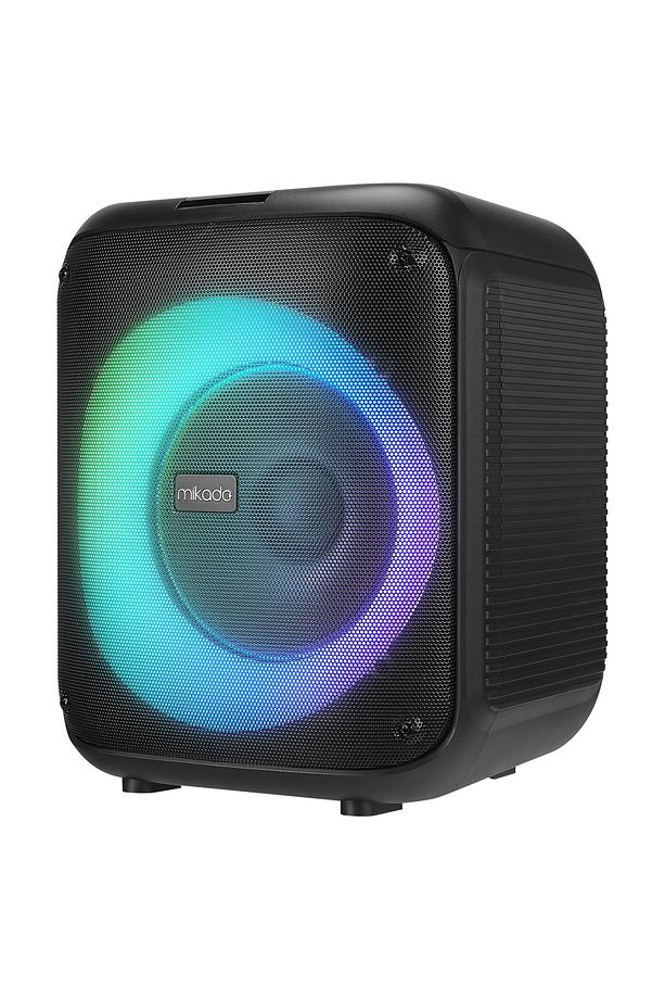 MD-BT51 BOMBIX 60W BT/USB/TF/TWS Led Işıklı Kafa Mikrofonlu Toplantı-Parti Hoparlörü - 3