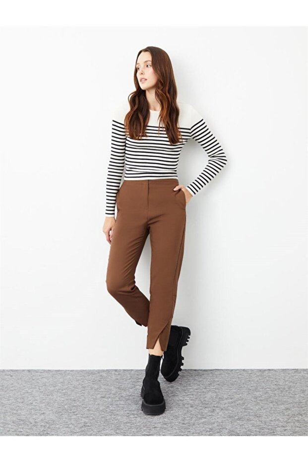 Yael Siyah Deri Kadın Bot - 2