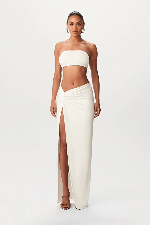 Yanı düğümlü Etek - 1