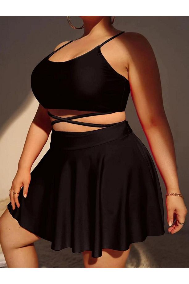 Micro etekli curve bikini altı - 4