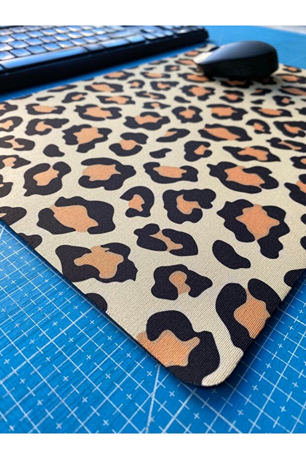 Leopard Pattern Printed Mouse Pad (28X40 cm) - 3