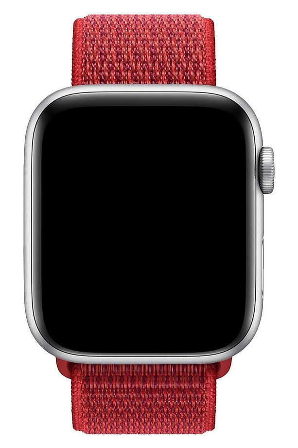 Apple Watch 41/40/38 Mm Series 10/9/8/7/6/5/4/3/se Kordon Kayış Strap Hasır Örgü Spor Loop - 4