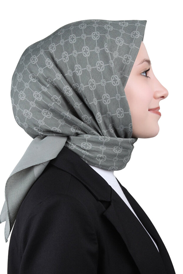 Elegance Monogram Eşarp 1090500 - 3