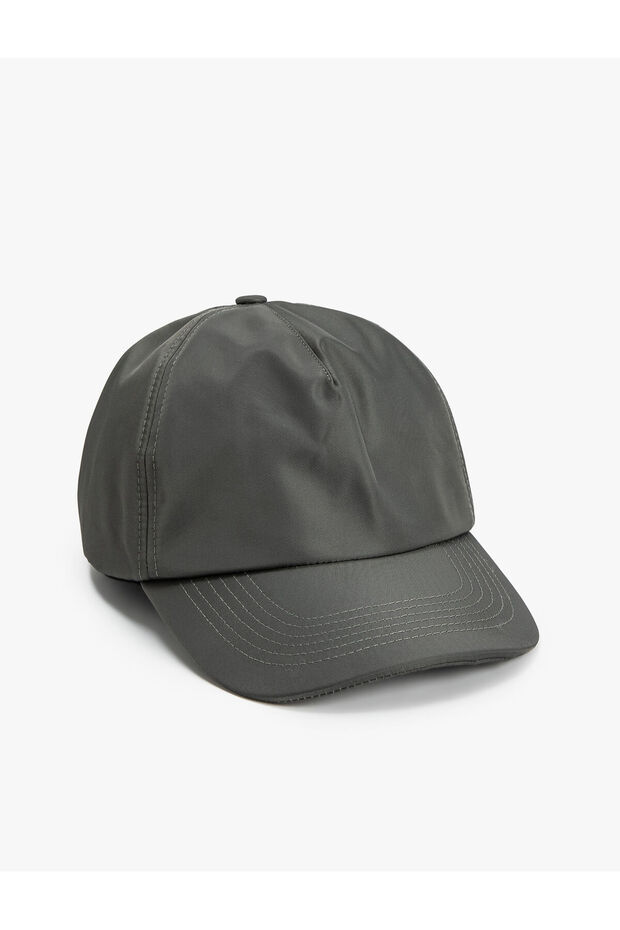 Cap Hat Leather Look Water Repellent
