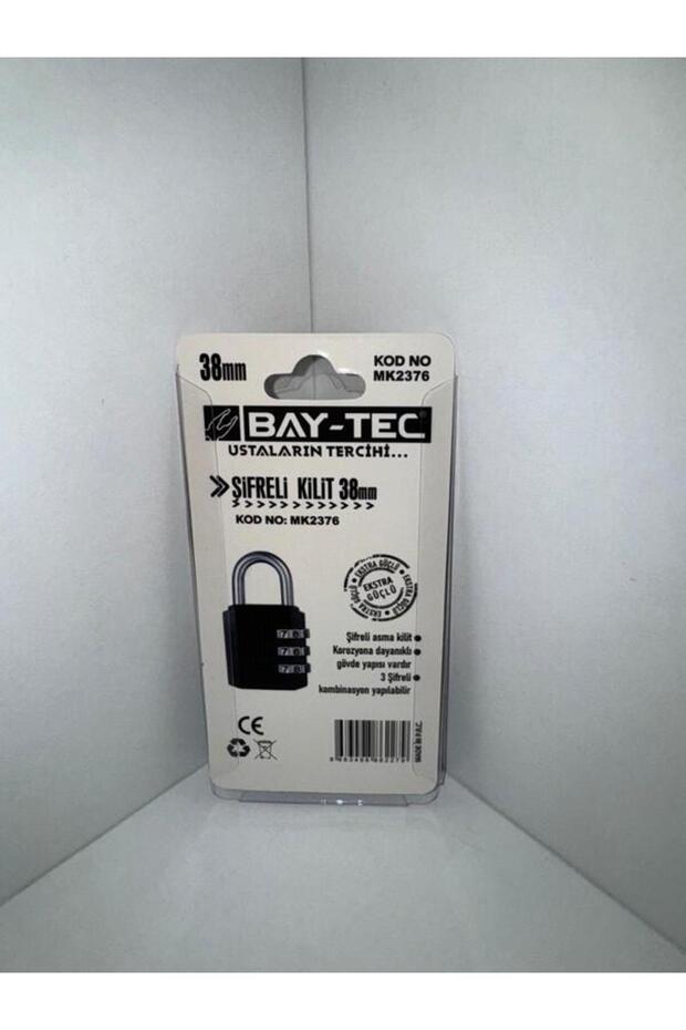 ŞİFRELİ ASMA KİLİT 38MM BAY-TEC - 2