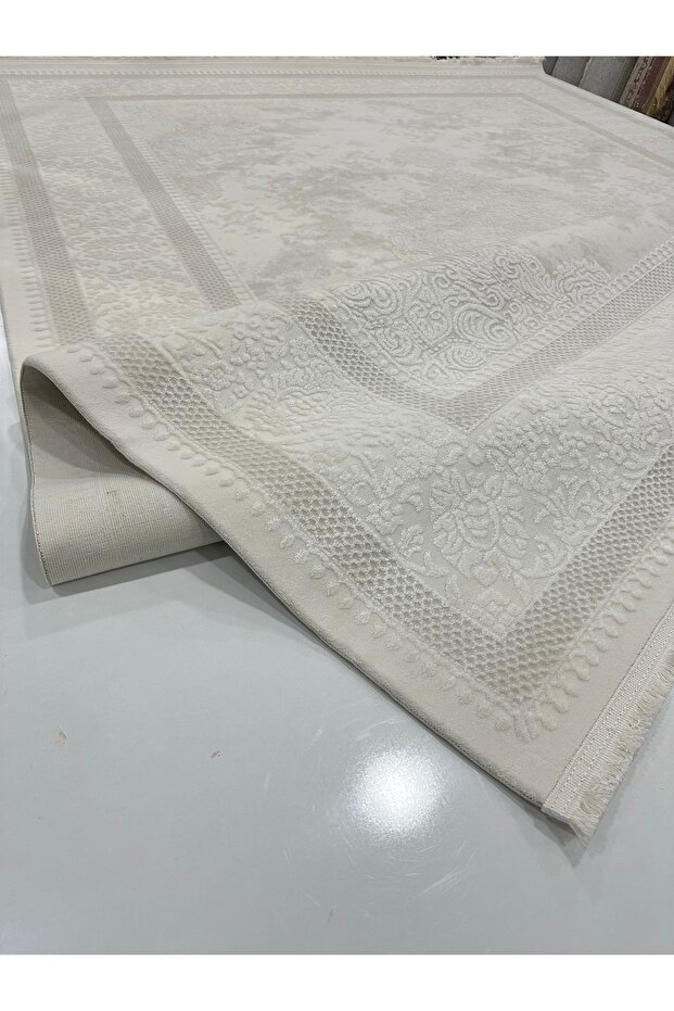 Bambu Halı %100 - Bej Argın Halı - 4