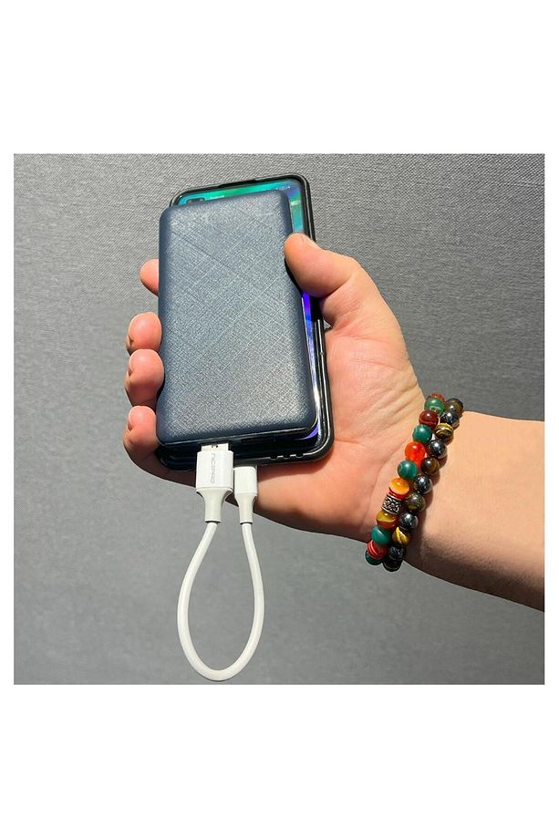 UTC02 60W 20cm TPE USB to Type-C Hızlı Şarj ve Data Kablosu - 3