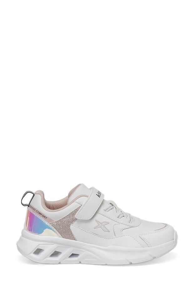 Fergus J 3Pr White Girl's Sports Shoes Sneaker