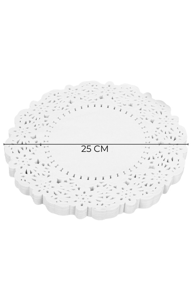 Doley Handkerchief & Lace Paper 25 cm (100 Pieces)