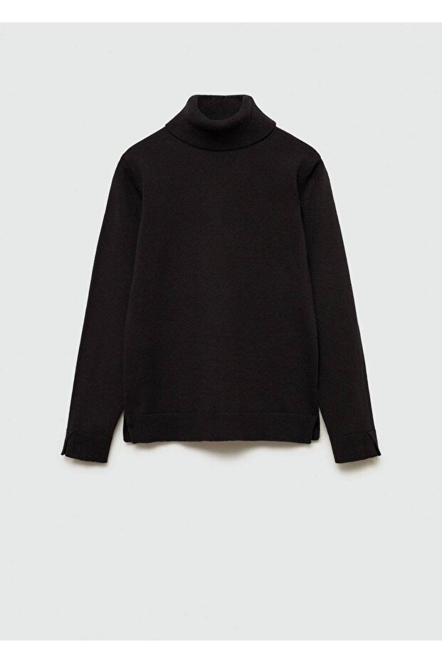 Strickpullover mit Rollkragen - 1