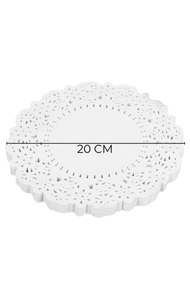 Doley Handkerchief & Lace Paper 20 cm (100 Pieces)
