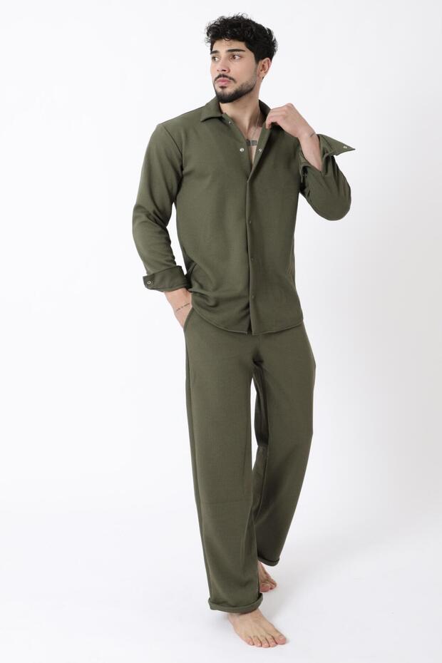 Örme Çıtçıtlı Kışlık Jogger Takım QM 6336-2011_72010 - 2