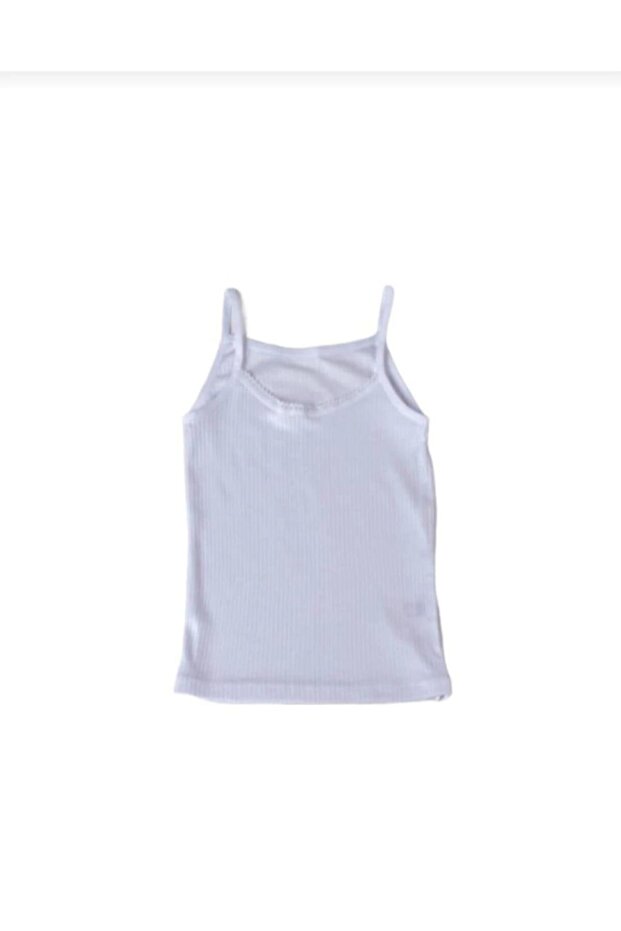 6005 KIZ ÇOCUK MODAL İP ASKILI ATLET 12 ADET - 2