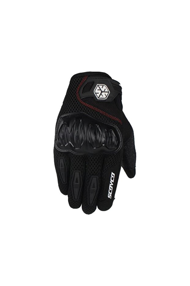Mc151 Black Motorcycle Gloves
