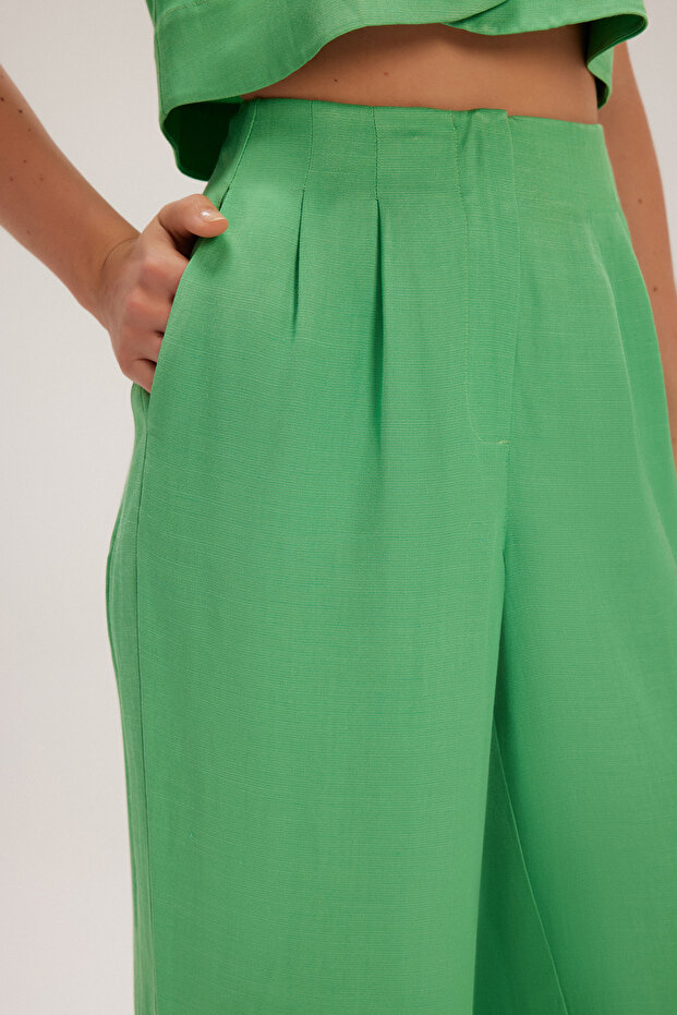 Geniş Paça Pantolon - 3