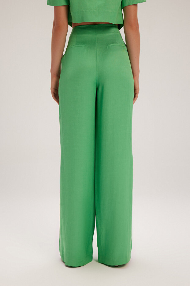 Geniş Paça Pantolon - 6