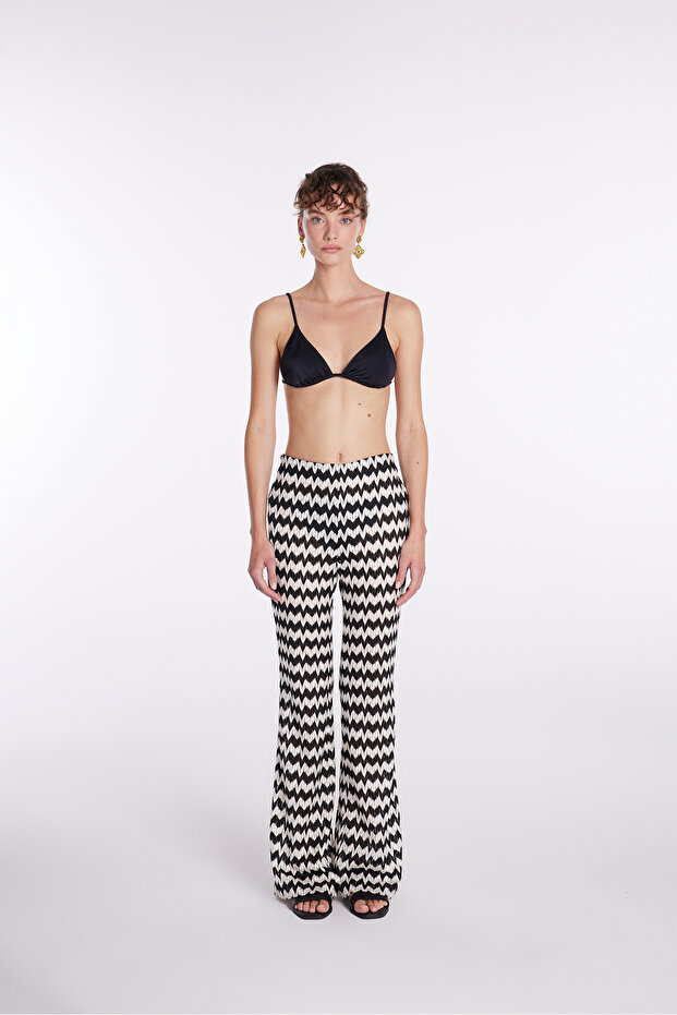 Geniş Paça Pantolon - 1