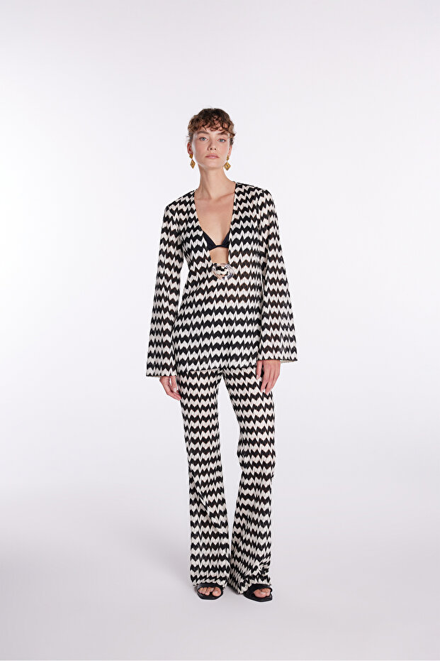 Geniş Paça Pantolon - 5