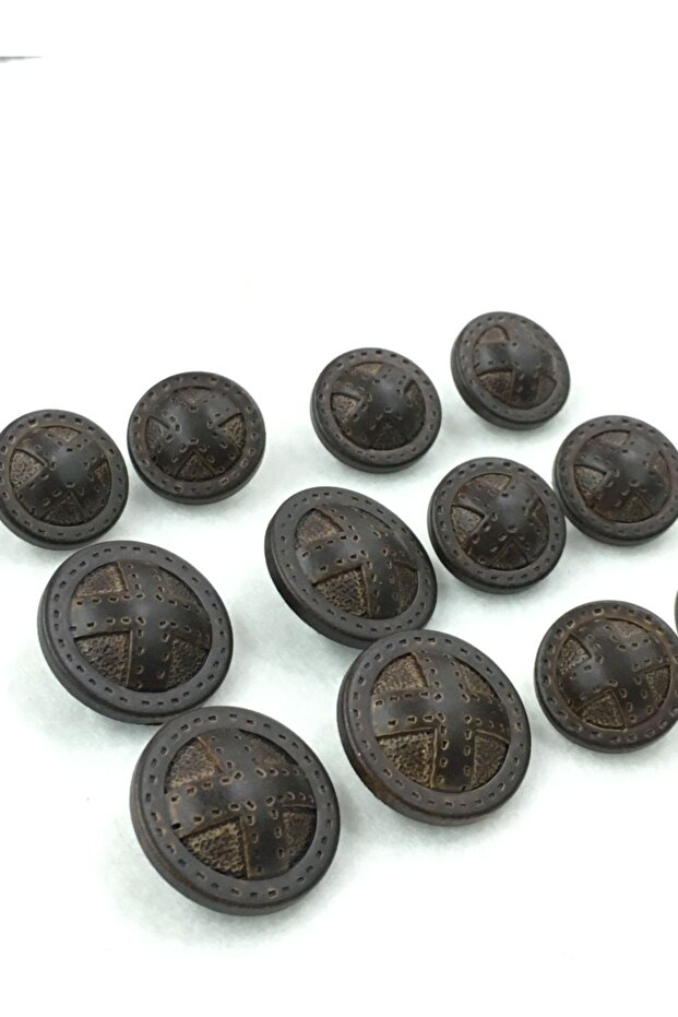 سترة البدلة زر البني - 4