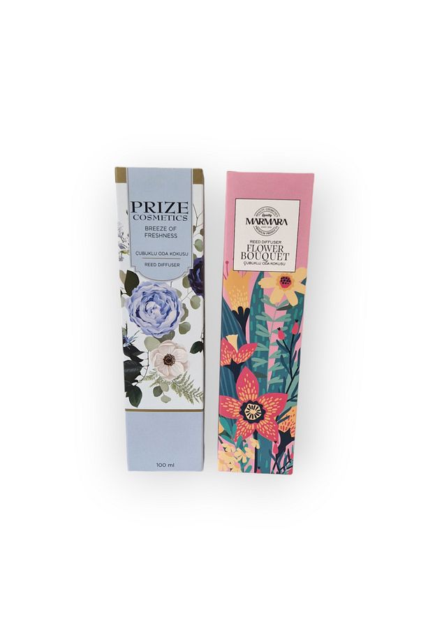 Breeze Of Freshness Çubuklu Oda Kokusu 100 ml & Marmara Flower Bouquet Çubuklu Oda Kokusu 100 ml - 1