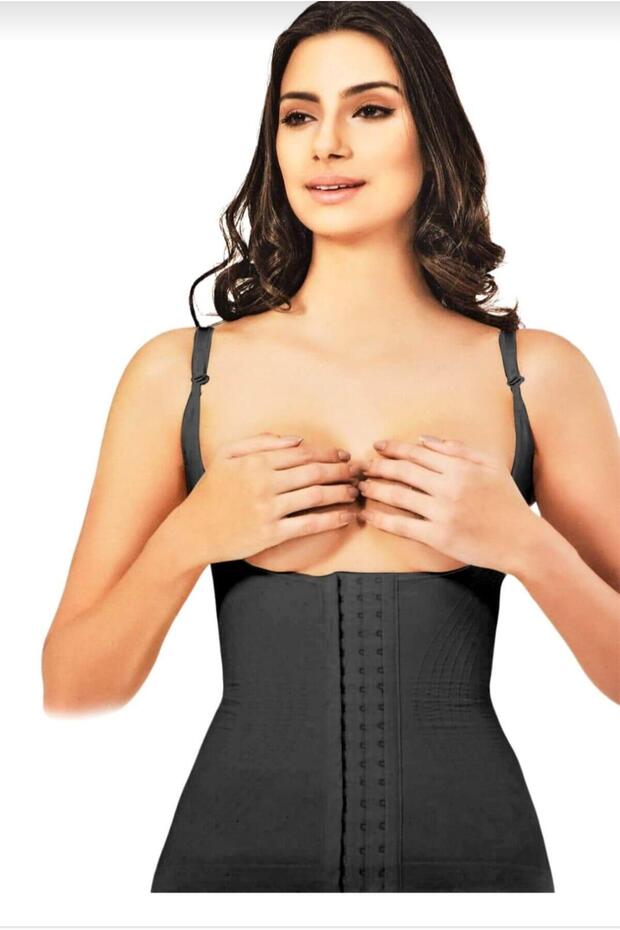 975 (K-10) Buckle Belly Support Waist Corset 2 Pieces