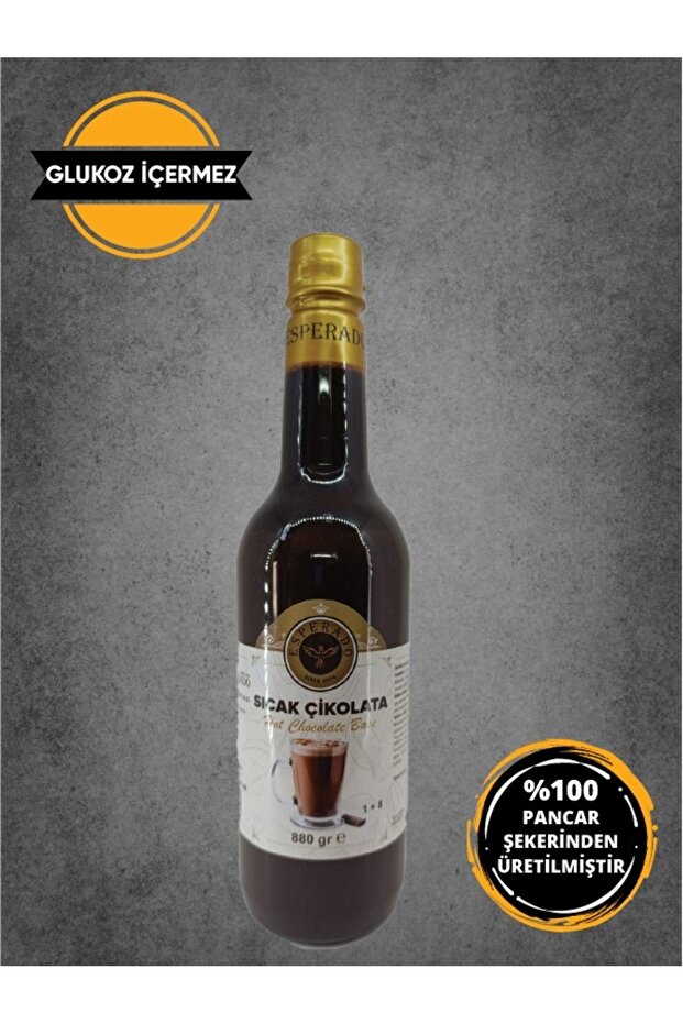 Sıcak Çikolata Sıvı / Konsantre / Base 880 gr - 4