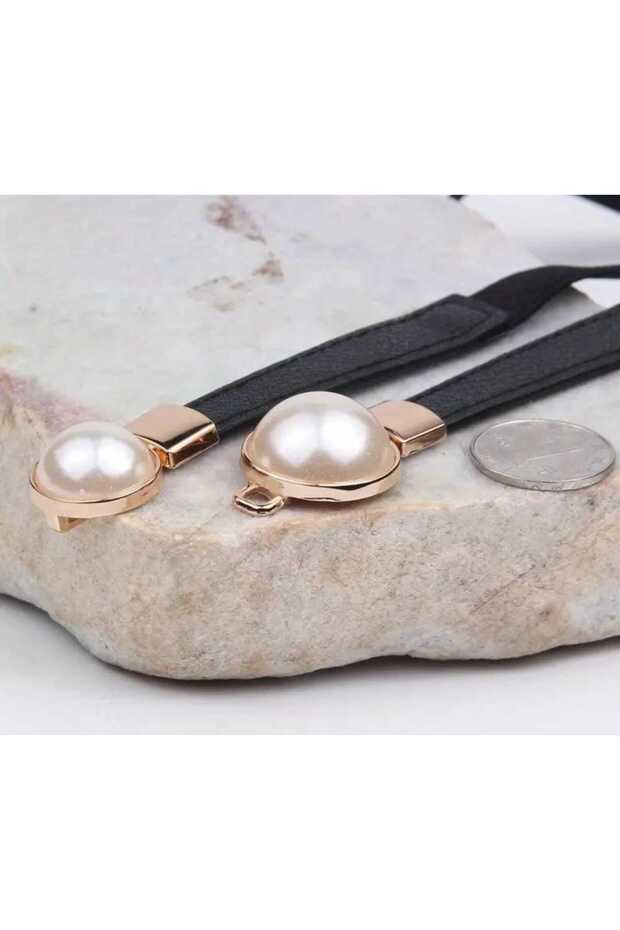 perleťový elastický opasok - 4