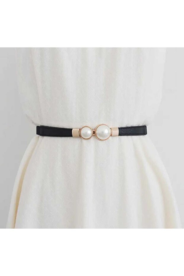 perleťový elastický opasok - 2