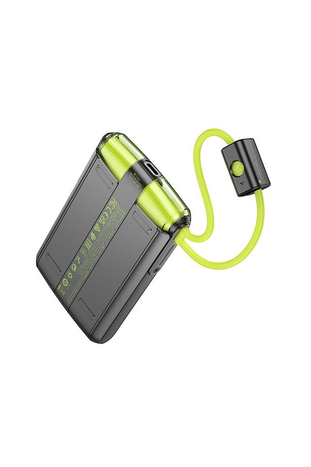 J127 Dijital Göstergeli Dual Kablolu 20w Hızlı Şarj Destekli 10.000 Mah Pd Mini Powerbank - 3