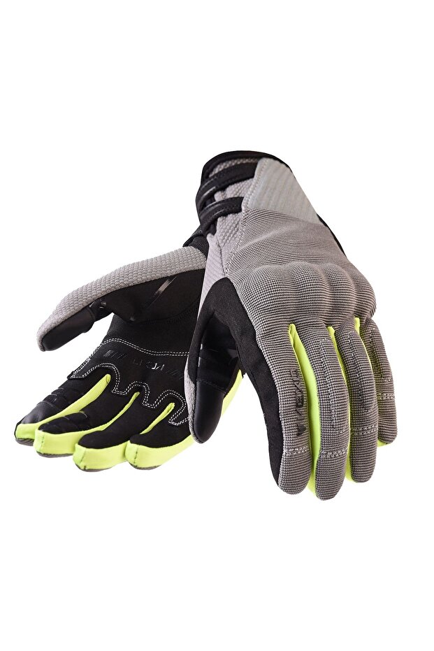 Globe Eldiven Nardo Gri-Neon Sarı - 1