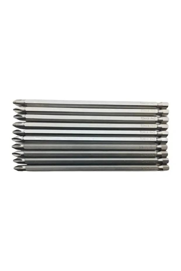 Tomax Yıldız Bits Uç Maktap Mıknatıslı Uç 100mm Pz2 1 Paket Toplam 10 Adet - 1