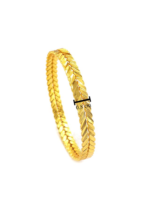 İmitasyon Burma Bilezik Başak Model 8 Mm - 6 Adet Bset-103 - 4