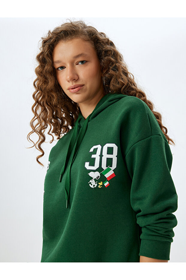 Green Youth Sweatshirt 5Wal10607Ik