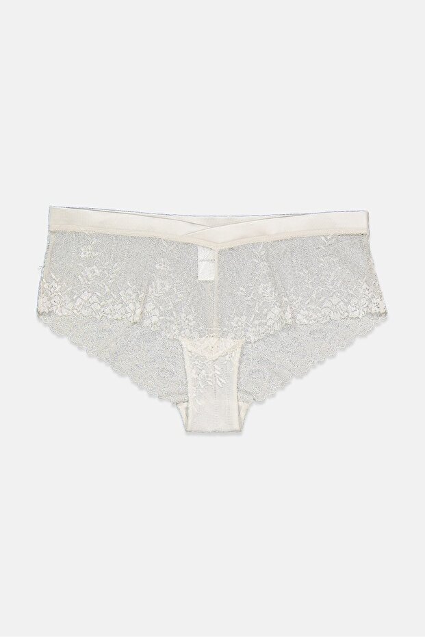 Women Lace Panty, Cream White