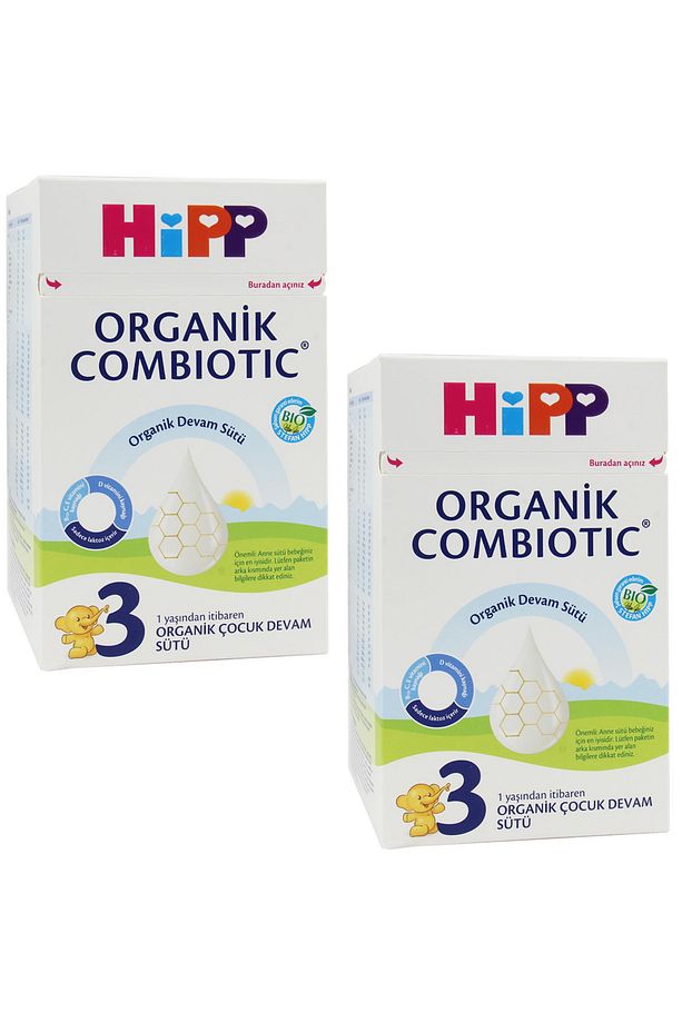 3 Organik Combiotic 800 gr Devam Sütü 2 Adet - 1