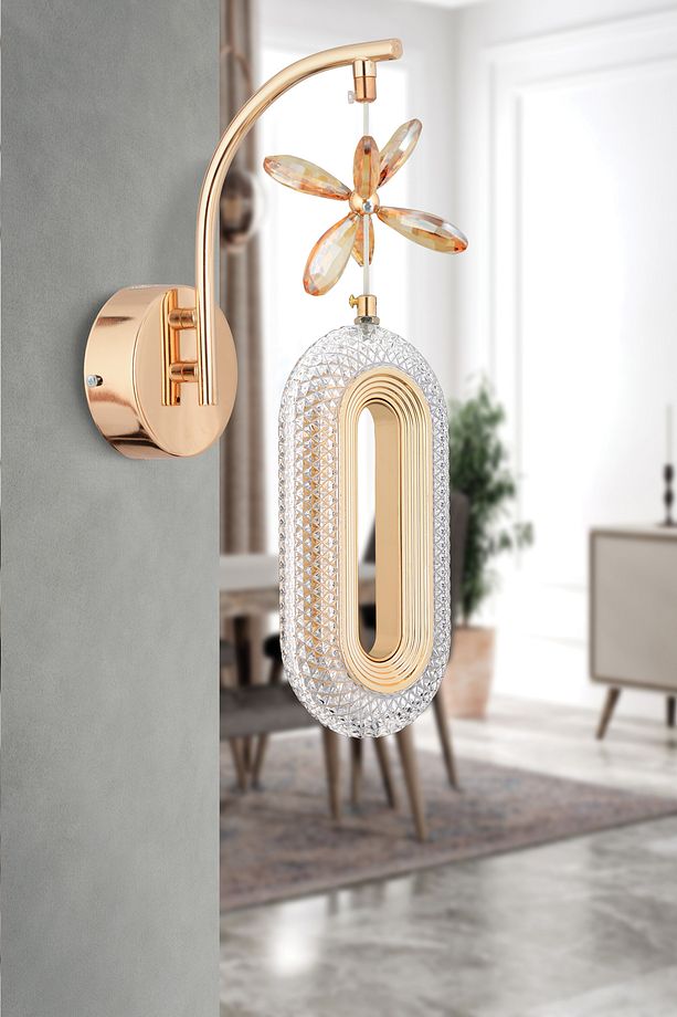 Aplik Alfa Led Tekli Gold Aplik - 1